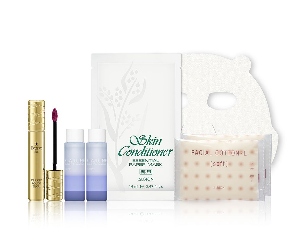 ELEGANCE Clarte Rouge Bijou Set