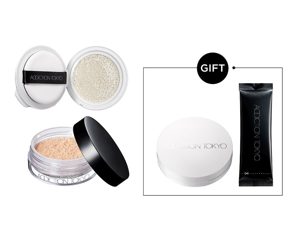 Invisible Glowy Base Makeup Set (Translucent)