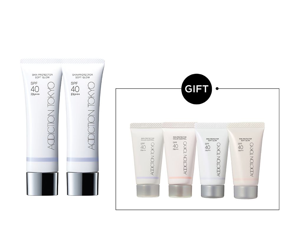 Skin Protector Soft Glow Set (Pure Blue)
