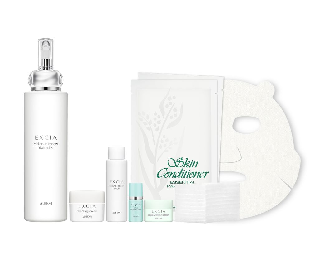 EXCIA Radiance Renew Rich Milk Set