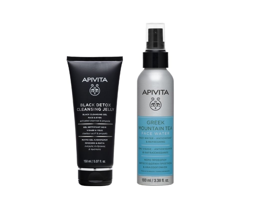 Black Detox &amp; Refreshing Cleansing Set
