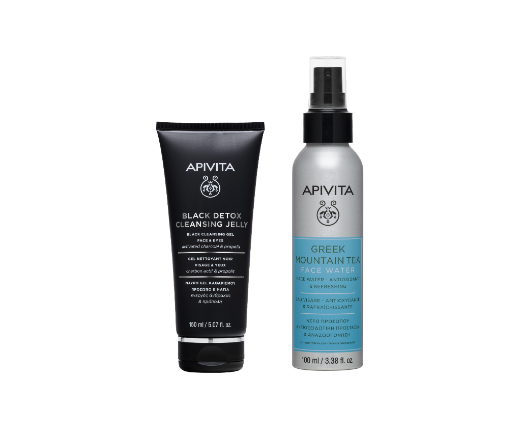 Black Detox &amp; Refreshing Cleansing Set