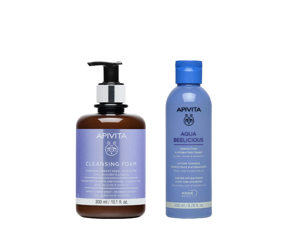 Lavender Cleansing Foam &amp; Toner Set