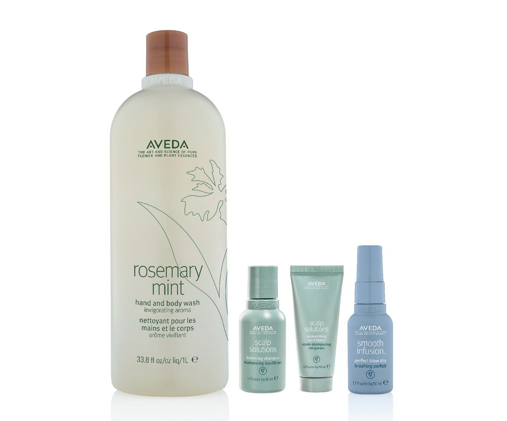 Rosemary Mint hair care eco set