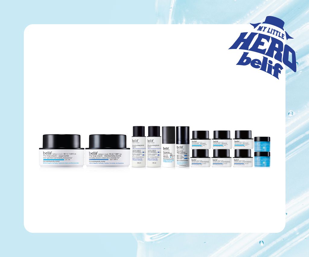 The true cream - aqua bomb &amp; moisturizing bomb Duo Set