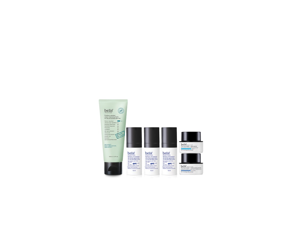 Problem solution vegan cleansing foam Set