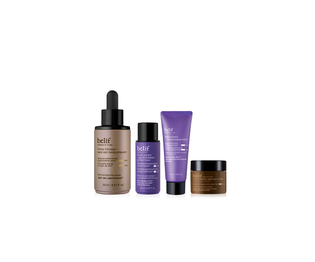 Prime infusion dark spot toning ampoule Set