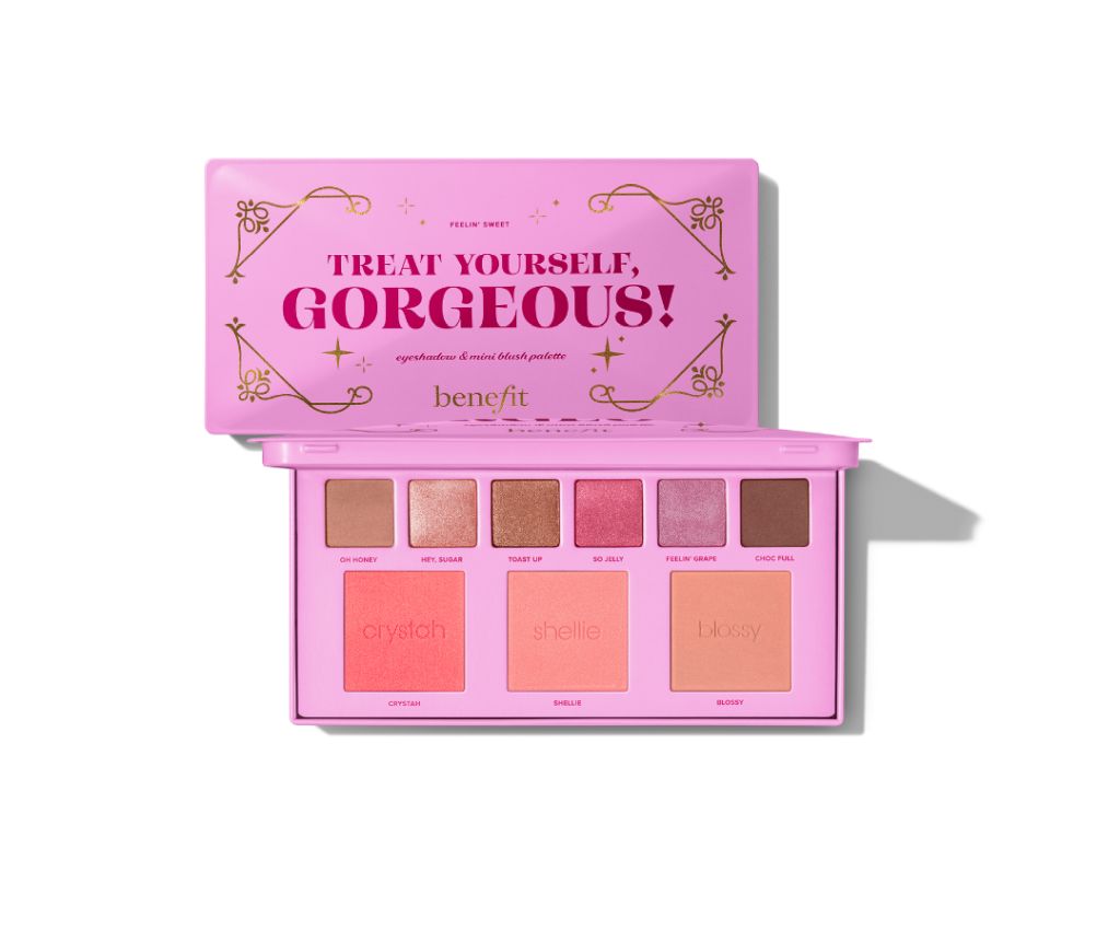 Treat Yourself, Gorgeous! eyeshadow &amp; blush palette