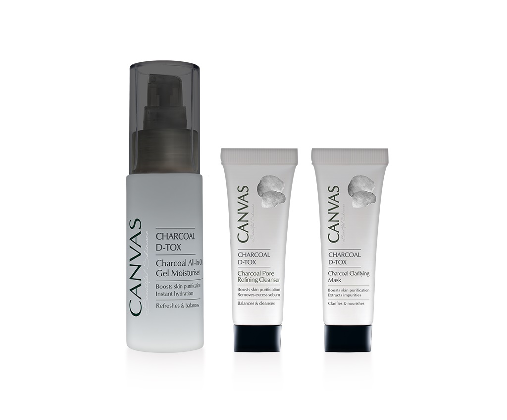 Charcoal Purifying Toning Set