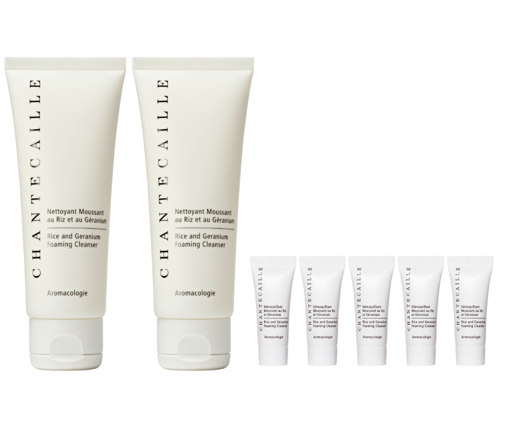 Rice and Geranium Foaming Cleanser Set