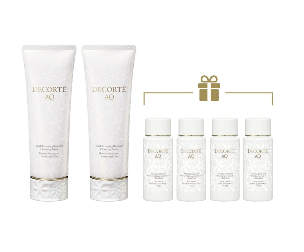 AQ Youth Renewing Radiance Cleansing Foam Set