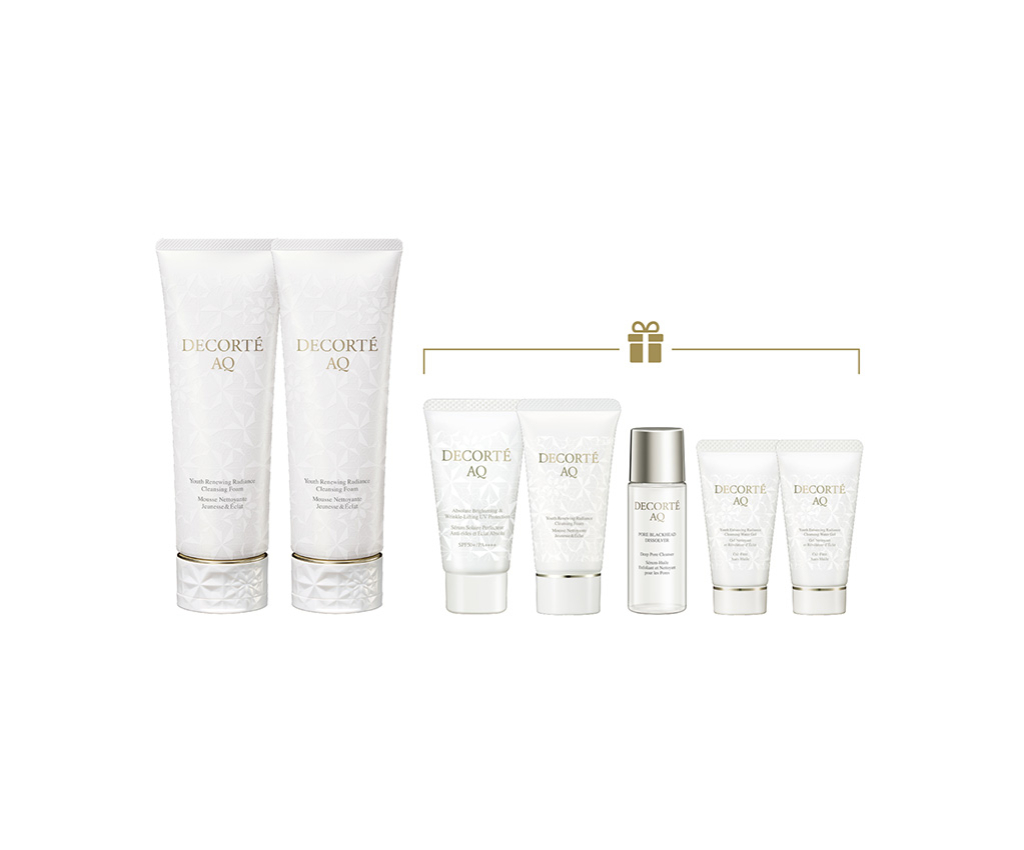 AQ 透亮煥活潔面乳套裝