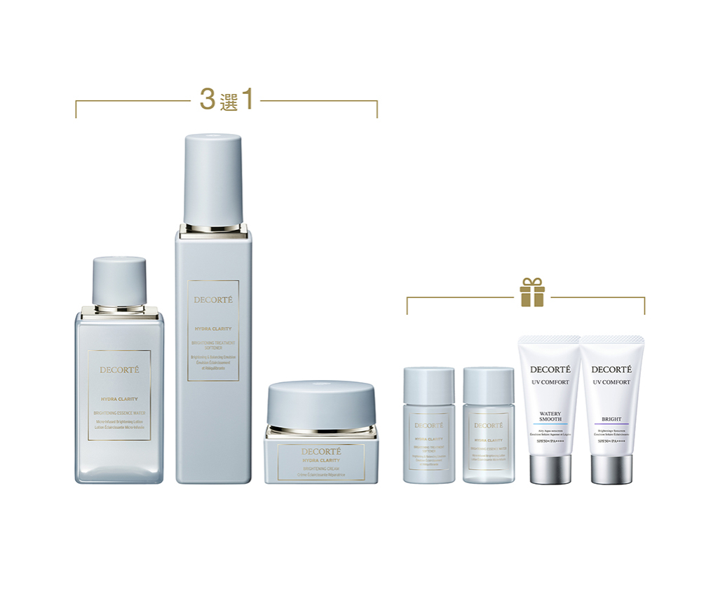 Hydra Clarity Bright 透亮零瑕淨肌 [醫藥部外品] 套裝