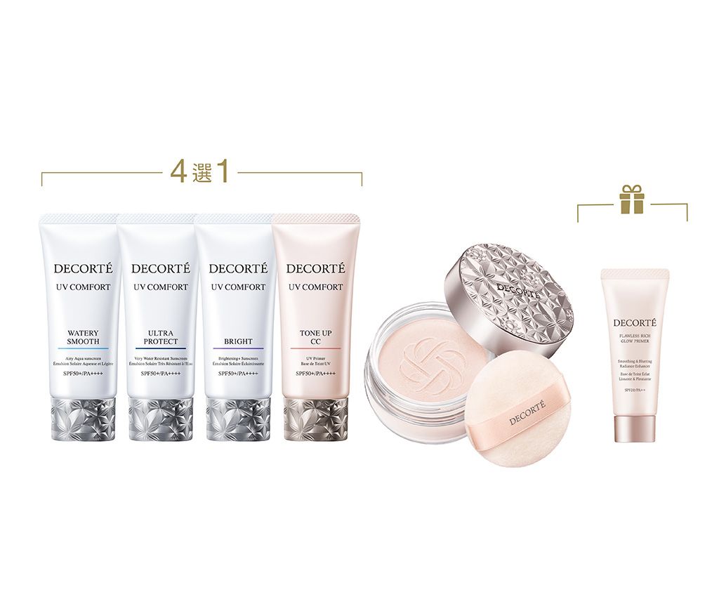 Japanese Bare Skin Look Long-wear Set A