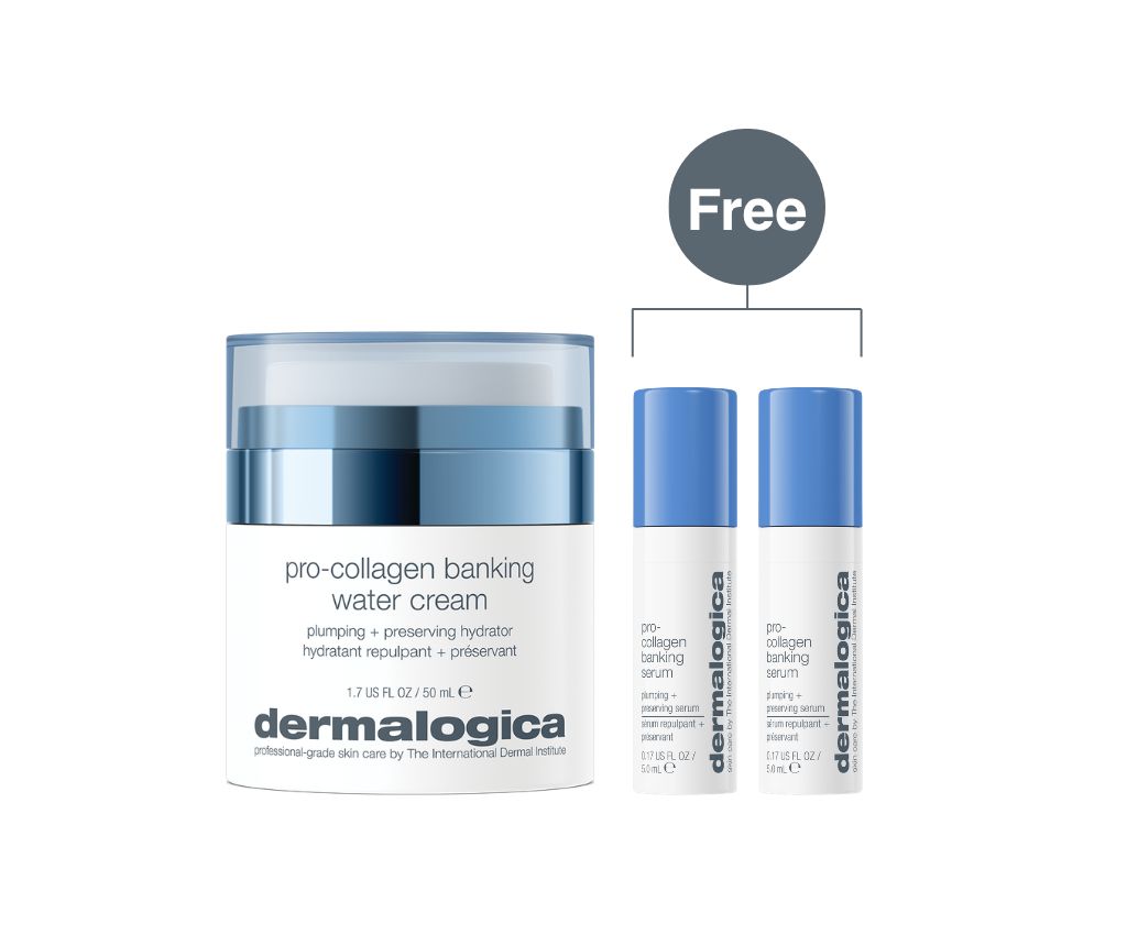 Pro-collagen banking water cream set