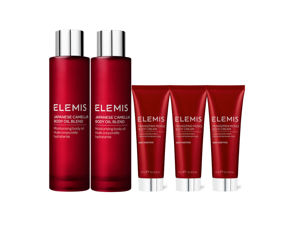 日本山茶花潤膚油套裝