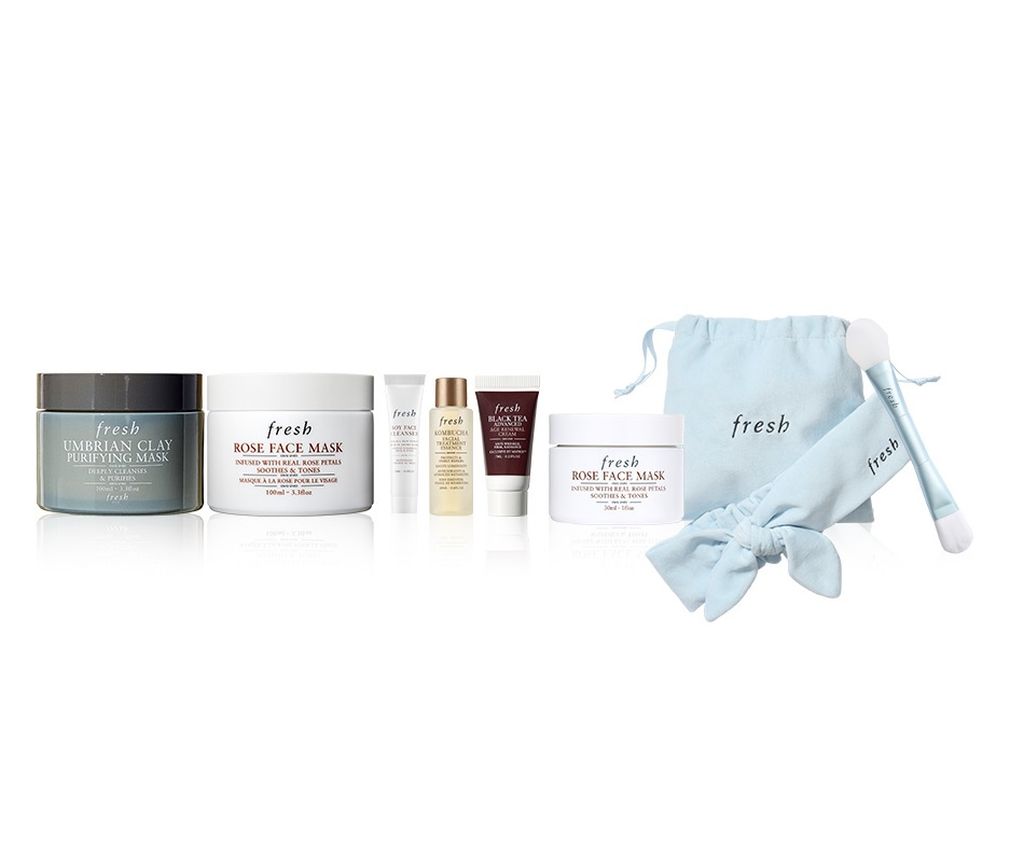 Duo Mask Set - Clay Mask &amp; Rose Mask