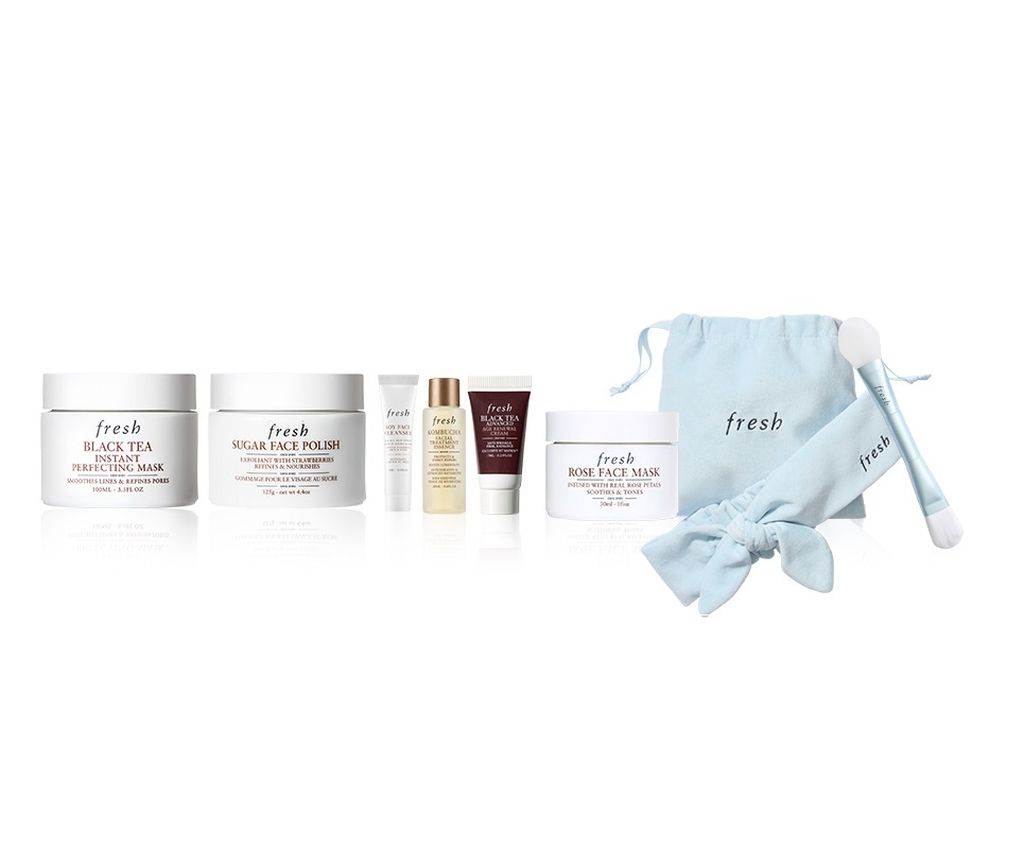 Duo Mask Set - Black Tea Instant Perfecting Mask &amp; Sugar Polish Mask