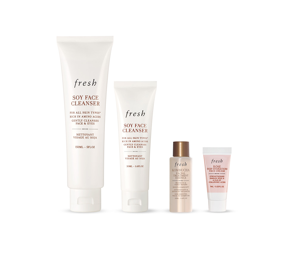 Soy Face Cleanser Set