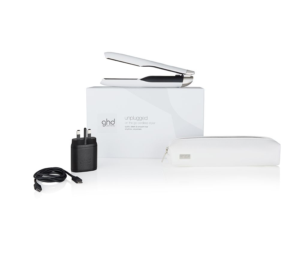 ghd unplugged™ styler in white