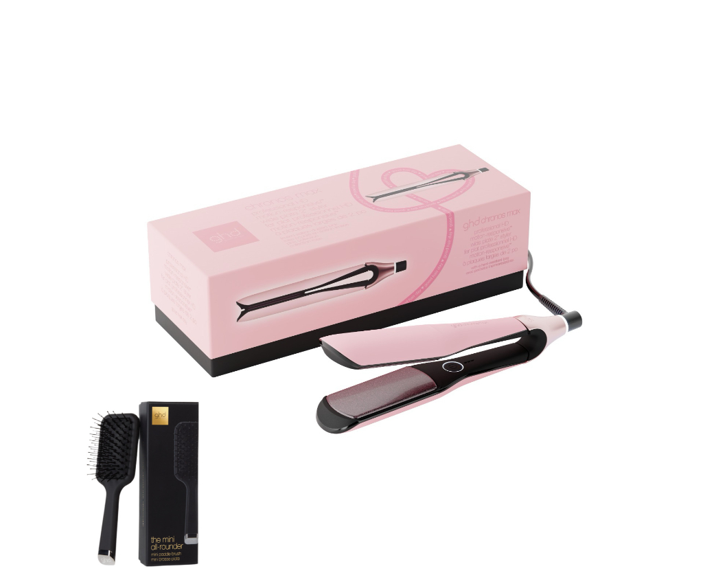 chronos™ Max styler 柔霧粉紅限量版寬版高清亮澤造型夾