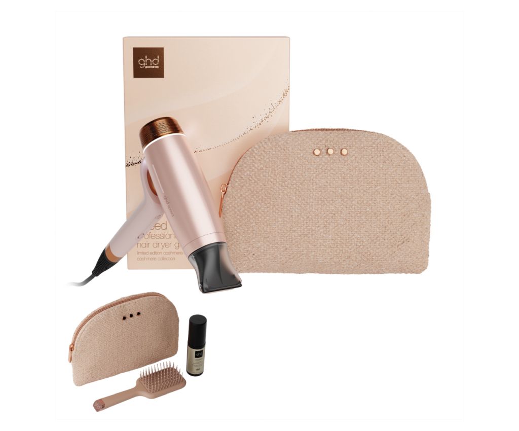 ghd-Limited edition Speed hair dryer gift set-cashmere collection