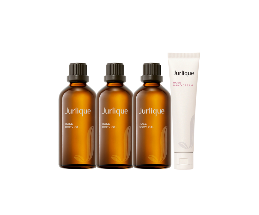 Rose Body Oil Set