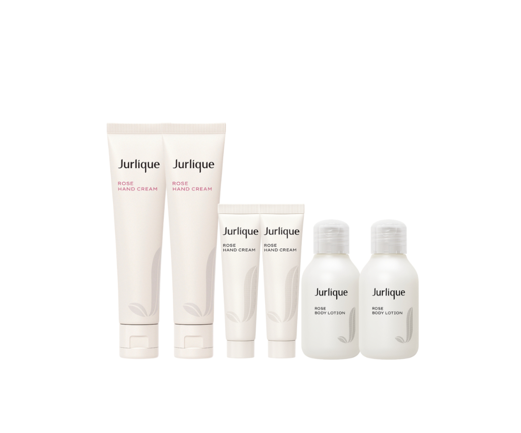 Rose Hand Cream Travel Set