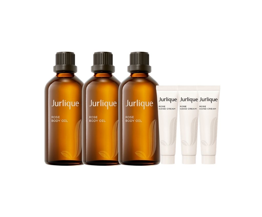 Rose Body Oil Set