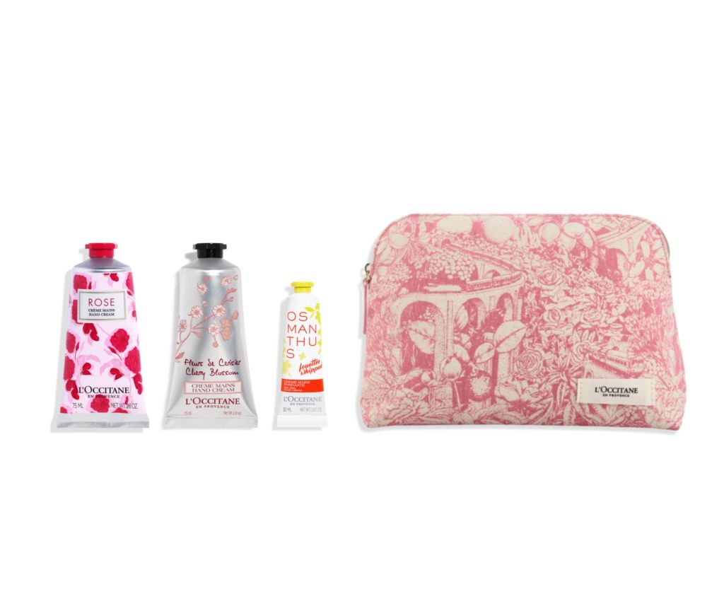 Floral Hand Cream Set