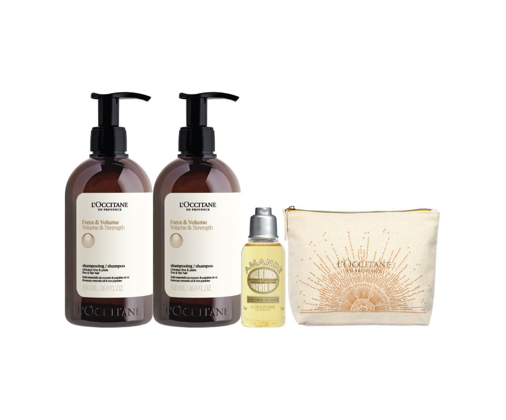 Aromachologie Volume &amp; Strength Hair Care Set