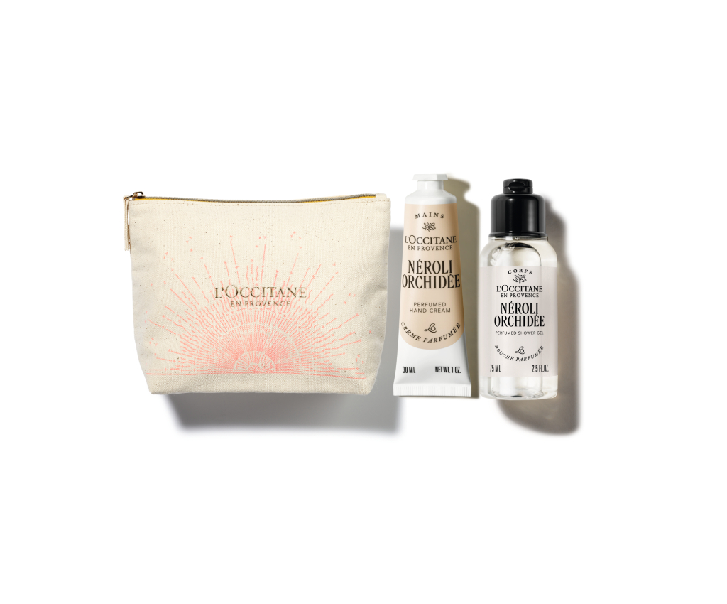 N&#233;roli Orchid&#233;e橙花蘭花旅行裝