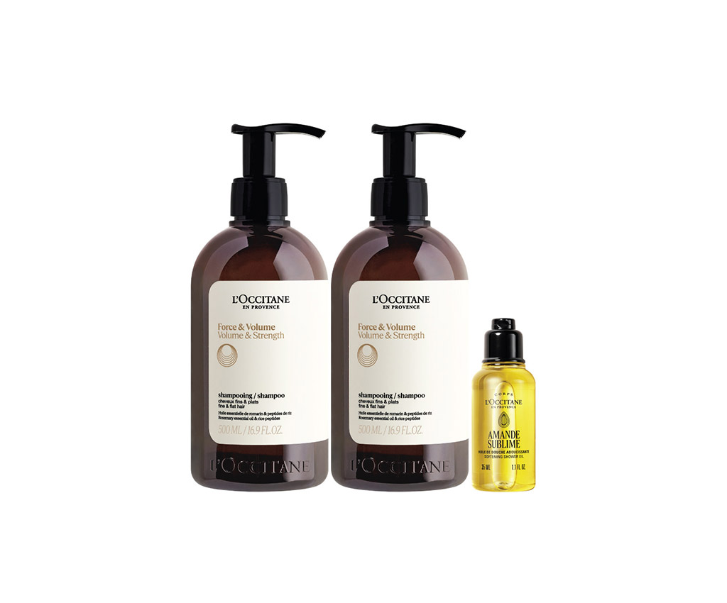 Aromachologie Volume &amp; Strength Hair Care Set