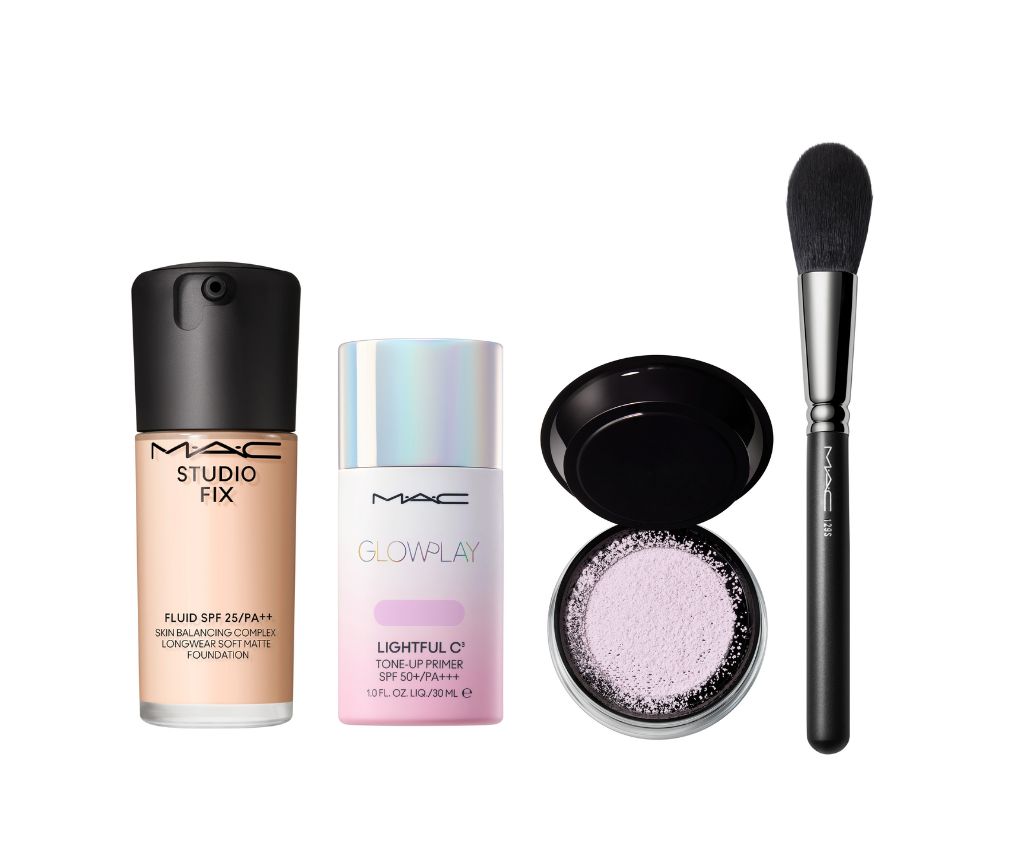 Glow Play Lightful C3 Tone-Up Primer  &amp; Foundation Set