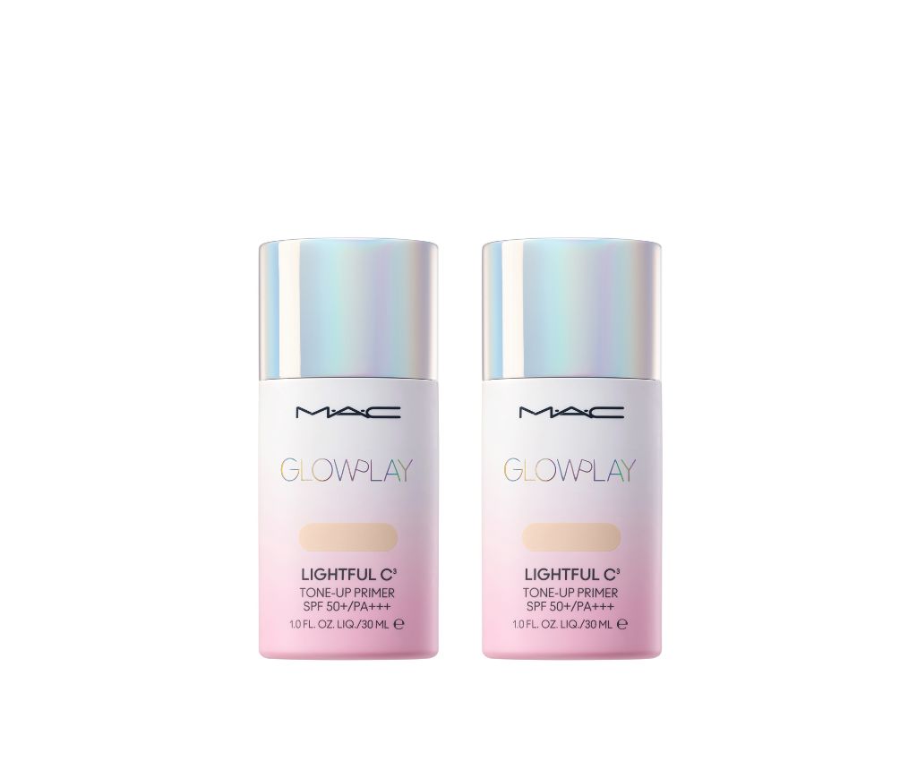 Glow Play Lightful C3 Tone-Up Primer Set - Peach