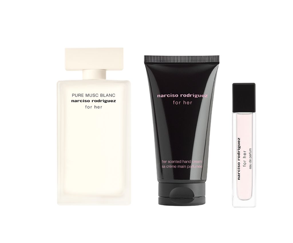 for her PURE MUSC BLANC eau de parfum intense Set