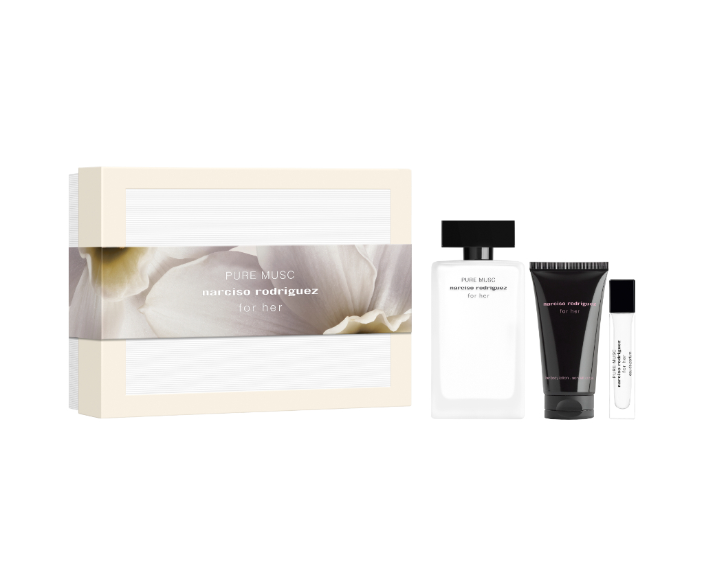 for her PURE MUSC eau de parfum Gift Set