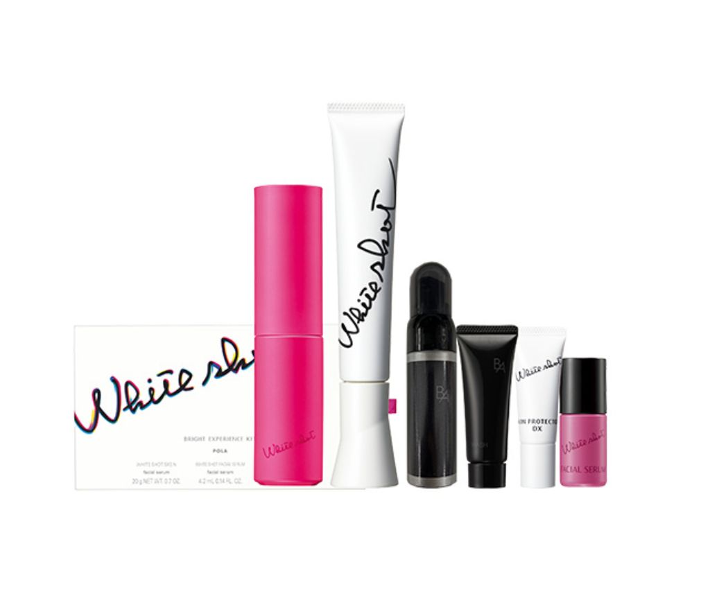 White Shot SXS Bright Experience Kit &amp; White Shot Facial Serum Set