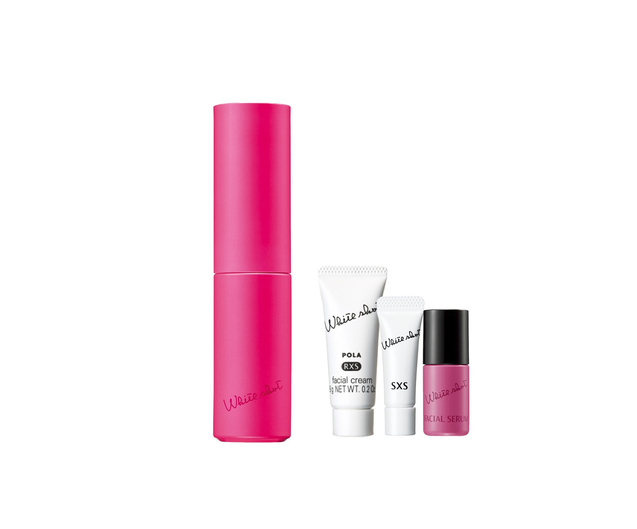 White Shot Facial Serum Set