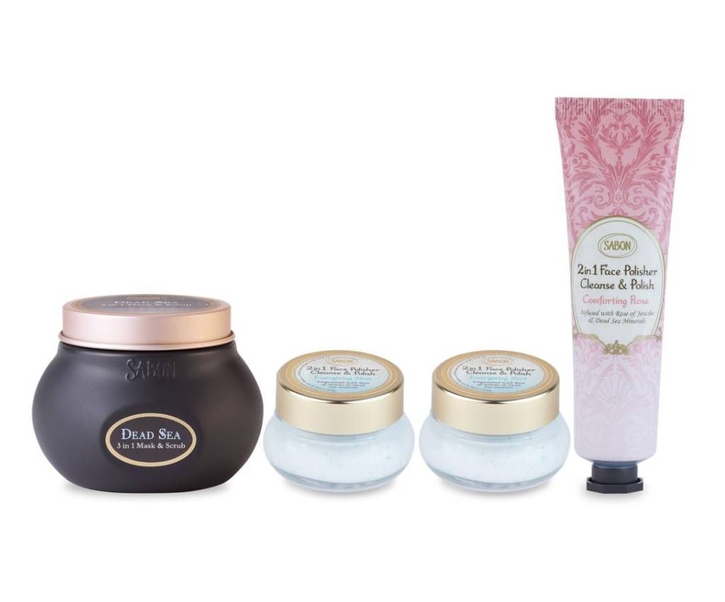 Dead Sea 3-in-1 Mask &amp; Scrub Set