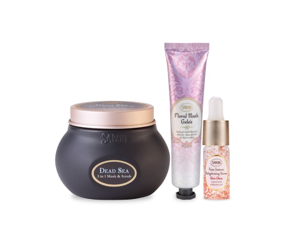 死海鑽奇3合1磨砂面膜套裝