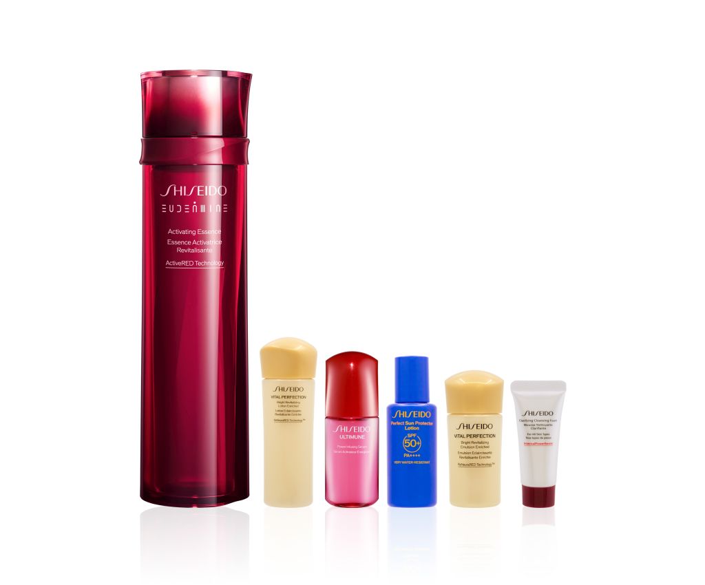 SHISEIDO EUDERMINE曙光精華水組合