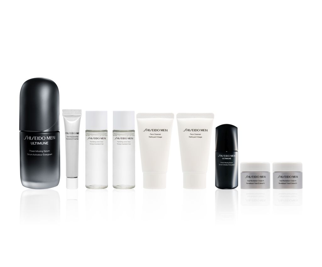 全新SHISEIDO MEN ULTIMUNE煥能肌活免疫再生精華組合