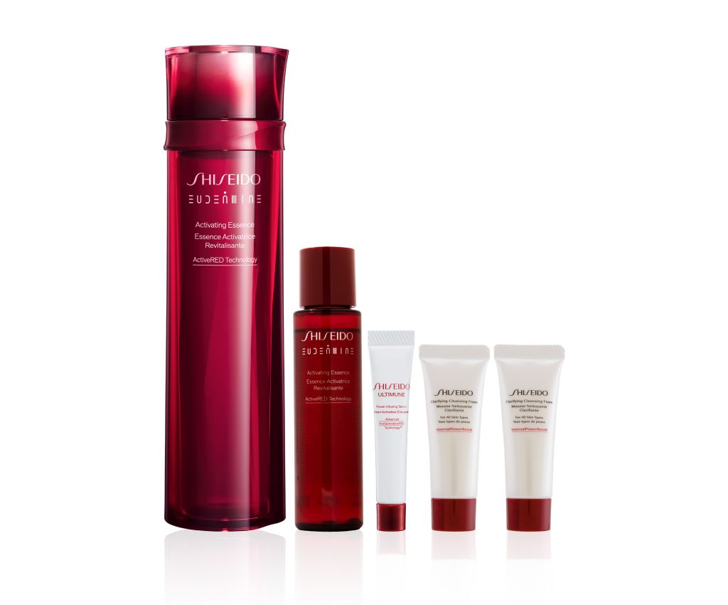 SHISEIDO EUDERMINE曙光精華水組合