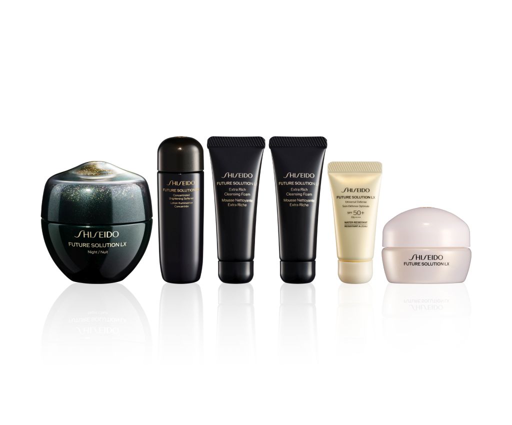 FUTURE SOLUTION LX晶鑽柔亮再生修護乳霜組合