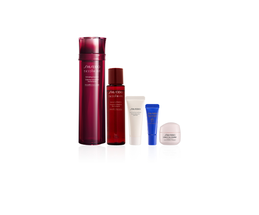 SHISEIDO EUDERMINE曙光精華水組合