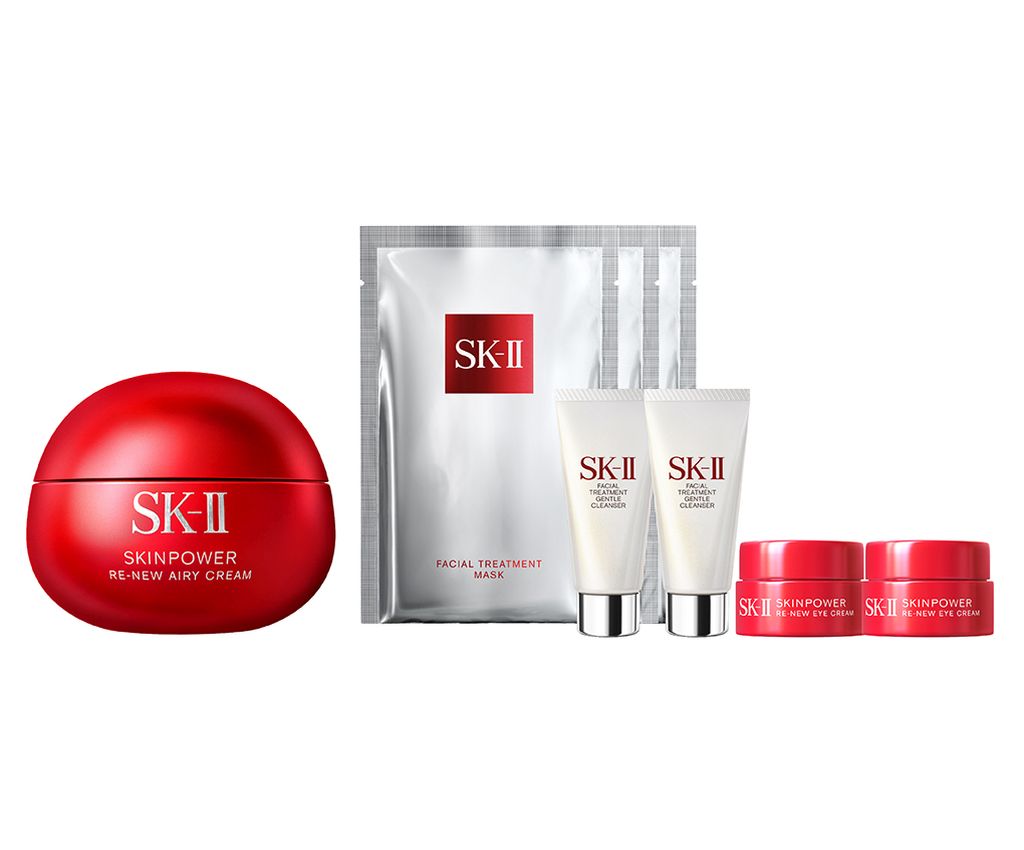 SKINPOWER Re-New &amp; Mask Essence Set