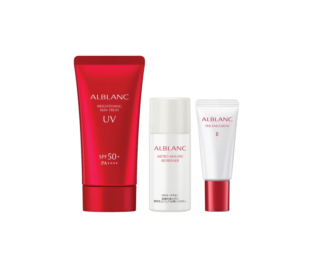 ALBLANC Brightening Skin Treat UV Set
