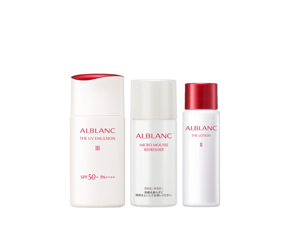 ALBLANC 潤白美肌防曬乳液 SPF50+ PA++++ (III) 套裝