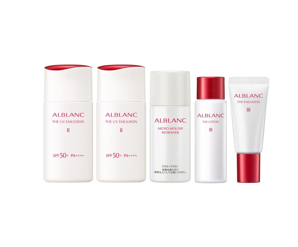 ALBLANC 潤白美肌防曬乳液 SPF50+ PA++++ (II) 套裝